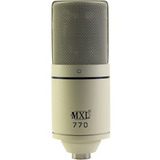 Micrófono Mxl 770 Condensador Blanco Vintage