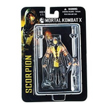 Mortal Kombat Mezco X Scorpion Figura De Acción