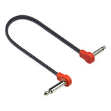 Cable De Pedal De Efecto De Guitarra Cable De 50cm Rojo