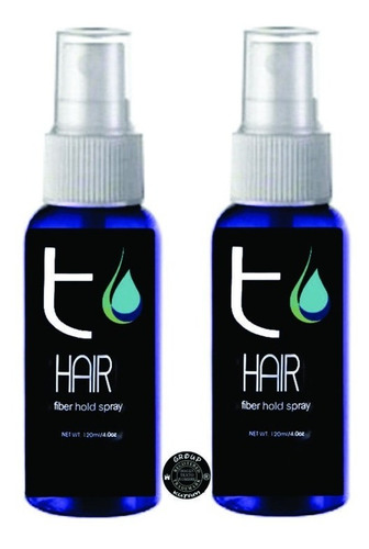 2 Spray Fijador= 240ml. Keratin Hair. Para Fibras Capilares