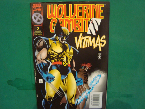 Cx Ar 02 ## Mangá Hq Gibi Raridade Wolverine Gambit 2 De 2