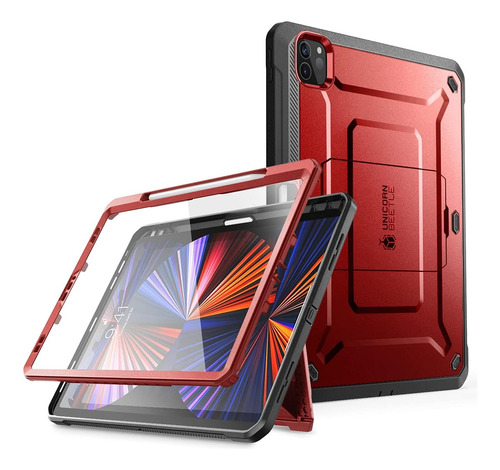 Funda 360° Supcase, Para iPad Pro 11'' 2020/2021/2022, Rojo