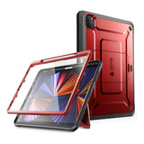 Funda 360° Supcase, Para iPad Pro 11'' 2020/2021/2022, Rojo