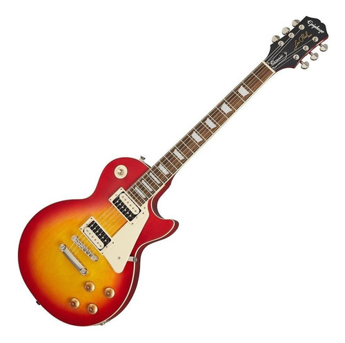 Guitarra EpiPhone Classic Les Paul Cherry Burst Semi Nova