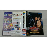 Encarte Original Japonês Samurai Shodown 2 Neo Geo Aes