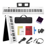 Bluetooth Midi 88 Teclado Música Portátil Piano Electrónico