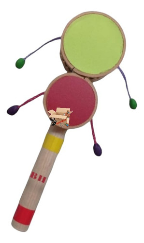 Brinquedo Pedagógico Cabulete De 2 Tambores Musical Premium