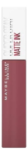 Labial Larga Duración Maybelline Superstay Matte Ink - 5ml Acabado Natural Color Ring Leader