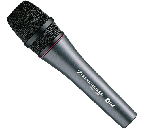 Micrófono P/ Voz, Vocal Súper Cardiode, Sennheiser  E865