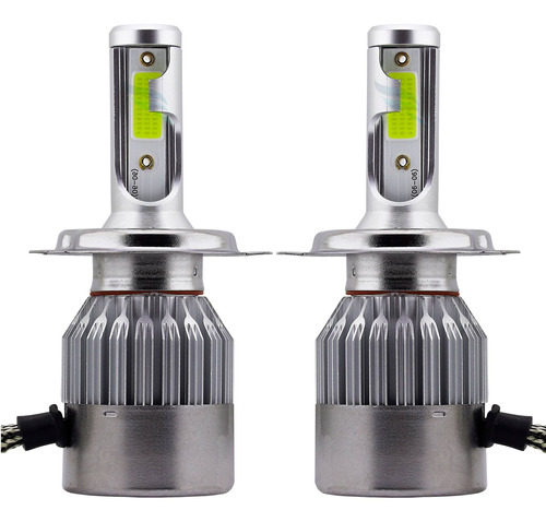 Par Lâmpada Farol Led Cob 6000k H4 Hr-v 15/16 Tucson 06/13