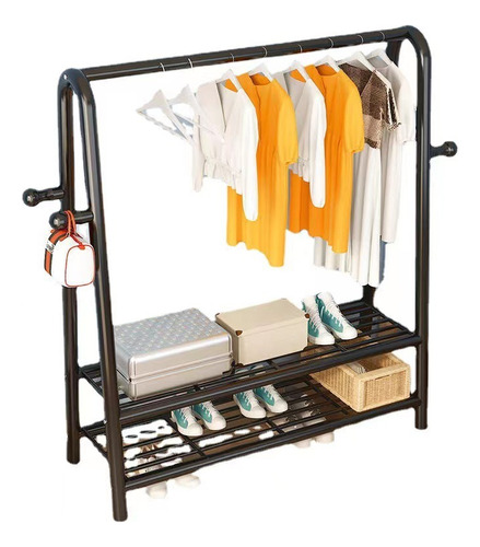 Rack Armable Ropa Organizador Closet Hogar Metalicos De Piso