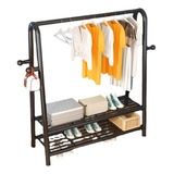 Rack Armable Ropa Organizador Closet Hogar Metalicos De Piso