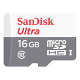 Memoria Micro Sd Ultra Sandisk 16gb