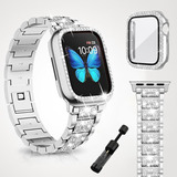 Correa De Acero +case Protector Para Apple Watch 8/7/6/5/se