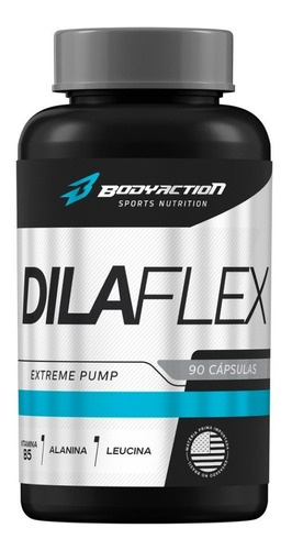 Suplemento Em Cápsulas Dilaflex 90 Cápsulas Bodyaction Sabor Sem Sabor