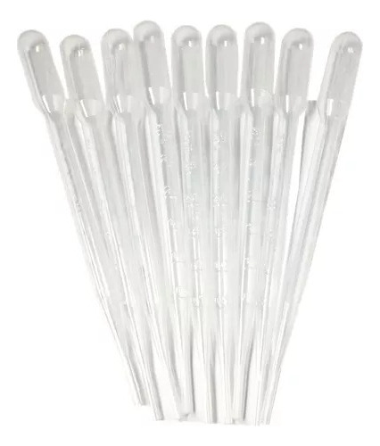 Pipetas Gotero Plásticas Transferencia Desechable 3ml 100pza