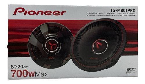 Medios Pioneer 8  700  Watts Ts-m801pro