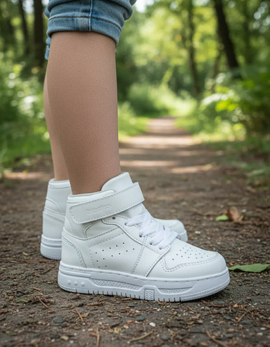 Tenis Botín Casual Velcro Niño Blasito Tres Reyes