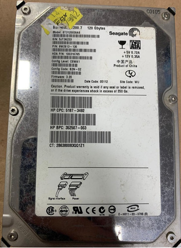 Hd Seagate St3120022a 120gb Ide | MercadoLivre 📦 Hd Seagate St3120022a 120gb Ide | MercadoLivre 📦