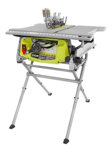 Sierra Ryobi 15 Amp 10 In. Table Saw With Folding Stand