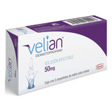 Velian 50 Mg Solución Inyectable Caja Con 3 Ampolletas