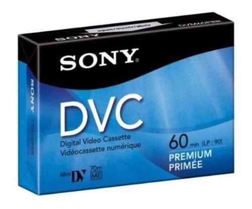 Video Cassette Digital Sony Mini Dv 60min Dvc Premium