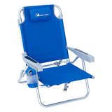 Moon Lence Silla De Playa Plegable Con 5 Posiciones, Silla R