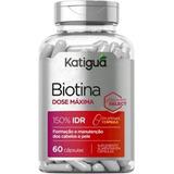 Biotina Dose Max 500mg - 60 Cápsulas - Katiguá