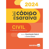 Minicódigo Civil - 30ª Edição 2024  - Saraiva Jur; 30ª Ed
