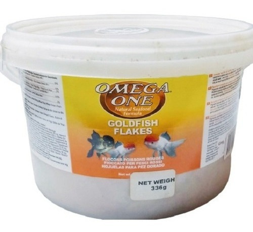 Omega One Goldfish Flakes 336g Alimento Hojuelas Bailarinas Facil Digestion