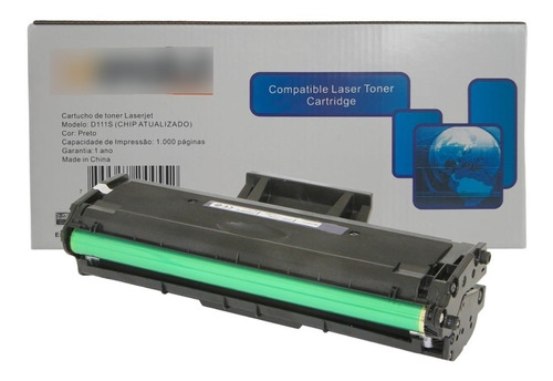 Toner Compatível Samsung D111 Mltd111s M2020w M2070 M2070w