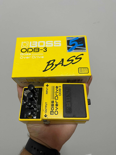 Pedal Boss Odb-3 Bass Overdrive Tri-gain Mod