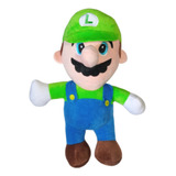 Mario Bros Peluche De Luigi De Excelente Calidad Suavecito 