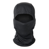 Balaclava Microfibra Airsoft Moto Bici Pasamontaña Gorro Uv Color Negro Diseño De La Tela Mesh Talla 23*38