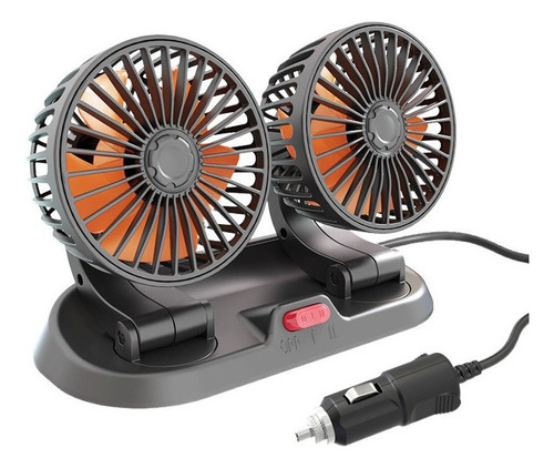  Ventilador De Doble Cabezal Universal Para Camión De 24 V