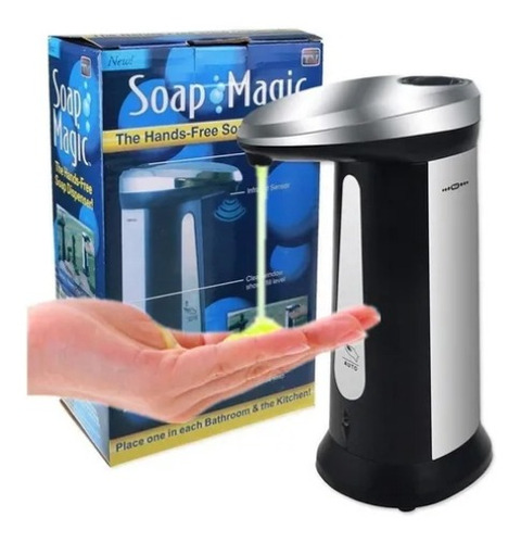 Dispensador De Jabón Líquido O Gel Para Manos Con Sensor