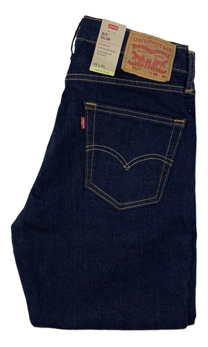 Pantalón Casual Slim Fit Liso Levi's Caballero 511