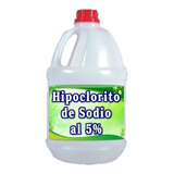 Hipoclorito De Sodio Al 5% Galón De 3800 Ml