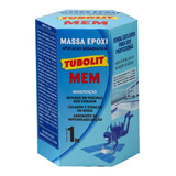 Massa Epóxi Subaquática Piscina Tubolit Mem 1kg Branco