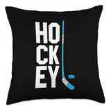 Wintersport & Hockey Tees Ice Player - Almohada De Hockey (1