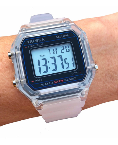 Reloj Tressa Casey Digital Retro Unisex Wr - Taggershop