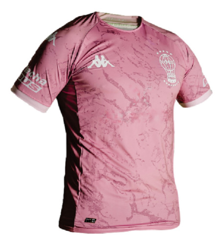 Camiseta Kombat Pro Gh Pink Huracán 2023 Sin Publicidad