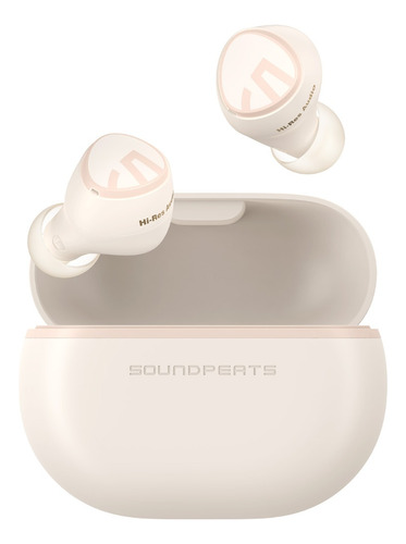 Audífonos Inalámbricos Soundpeats Mini Hs Hi-res Amarillos
