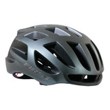 Capacete Ciclismo Bike Mtb First Speck C/ Sinalizador Cor Chumbo Tamanho 54-57cm