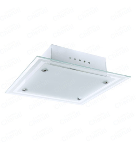 Lustre Plafon Kit 5 Borda Especial 37x37 Quadrado