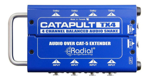 Snake/splitter Transmisor De 4 Canales Radial Tx4