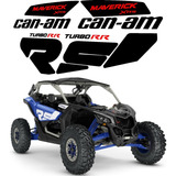 Sticker Calcomanía Maverick X3 X Rs Turbo Rr 2022 2 Puertas