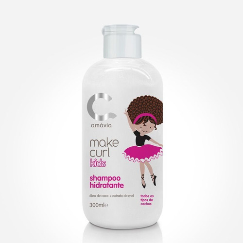 Make Curl Kids Shampoo Hidratante Amavia 300ml
