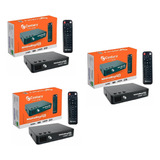 Kit 3 Receptores Midiabox Century Se 5g Hdtv Sat Regional