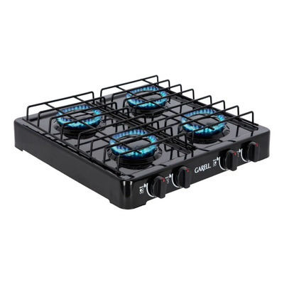 Parrilla\u002Festufa Mesa De Gas De 4 Quemadores Envio Gratis Color Negro | Envío gratis
